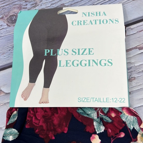 🆕Brand New Woman’s Plus Size Leggings Super Soft W/Stretch Lightweight Sz 12-22 - Picture 4 of 10